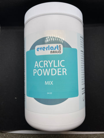 Natural mix acrylic powder clear.Dry very fast