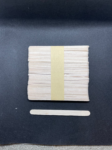 Waxing wooden sticks Small.50pcs/bundle